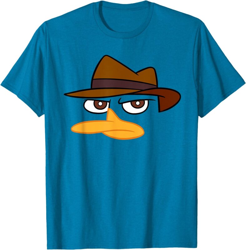 Disney Phineas and Ferb Big Face Perry the Platypus Costume T-Shirt