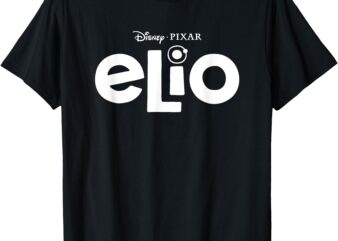 Disney and Pixar’s Elio Official Movie Title Logo T-Shirt