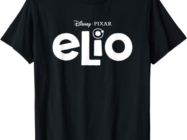 Disney and pixar’s elio official movie title logo t-shirt