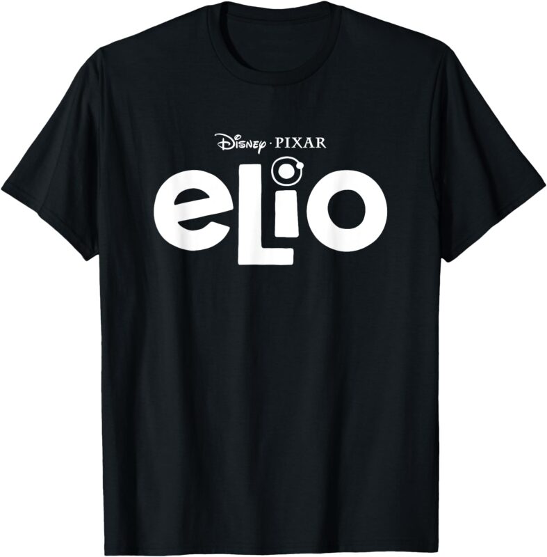 Disney and Pixar’s Elio Official Movie Title Logo T-Shirt