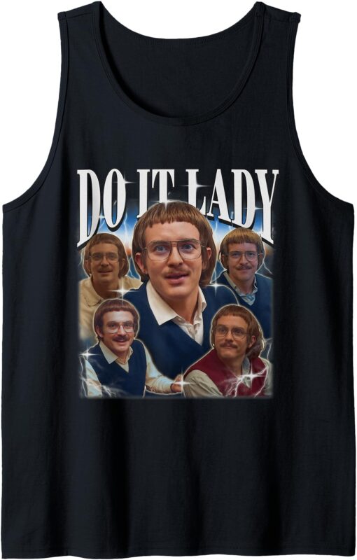 Do It Lady Retro Meme Funny Chit Design Tank Top