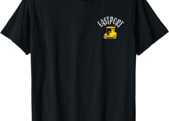 Eastport TV Florida USA Golf Cart Design T-Shirt