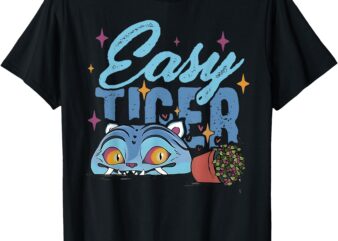 Easy Tiger Tee, Derpy Tiger And Bird T-Shirt