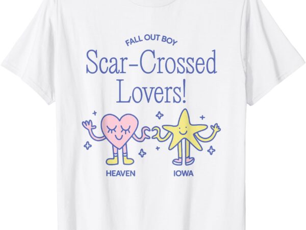 Fall out boy – scar-crossed lovers t-shirt