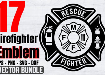 Fire Department Svg Bundle, Firefighter SVG, Fire Rescue SVG