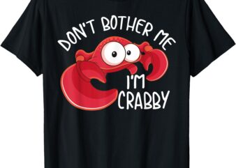 Funny Crab Costume For Men Women Crab Eating Fan Crab Lover T-Shirt