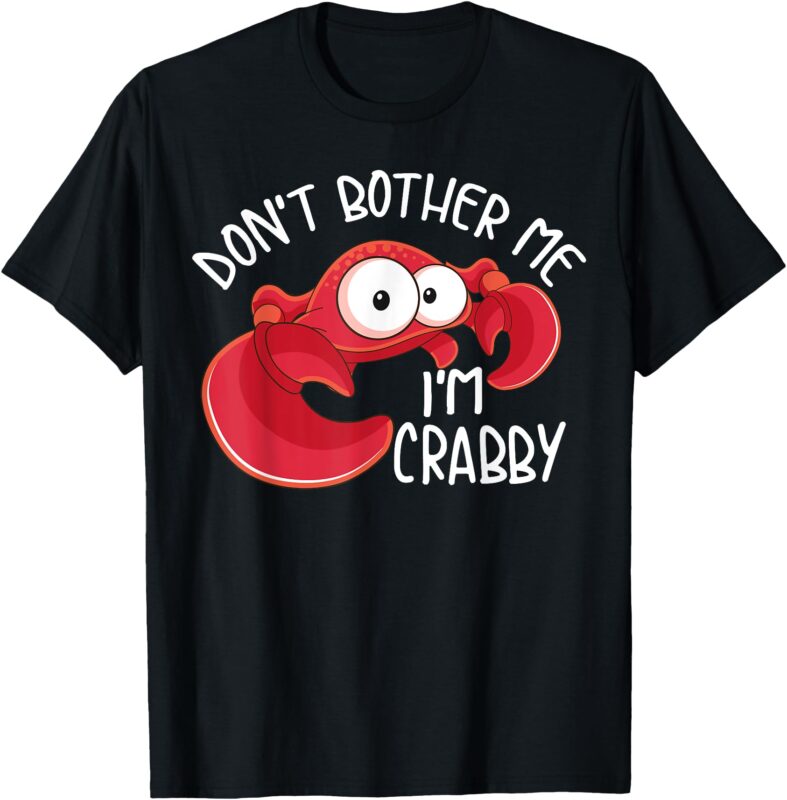 Funny Crab Costume For Men Women Crab Eating Fan Crab Lover T-Shirt
