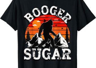 Funny Humor Nose Nachos Sasquatch Yeti Booger Sugar T-Shirt