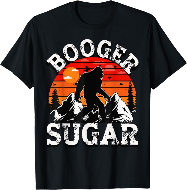 Funny Humor Nose Nachos Sasquatch Yeti Booger Sugar T-Shirt