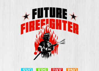 Future firefighter t-shirt design
