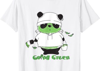 Going Green Panda T-Shirt