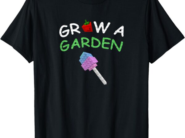 Grow a garden candy blossom fruit gamer design t-shirt