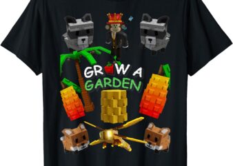 Grow a Garden Game Merch T-Shirt