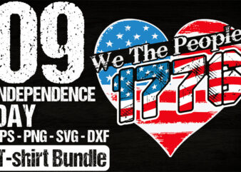 Happy Independence Day T-shirt Design Bundle, 4th Of July