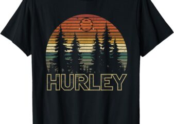 Hurley KY Vintage Evergreen Sunset Eighties Retro 80s 90s T-Shirt