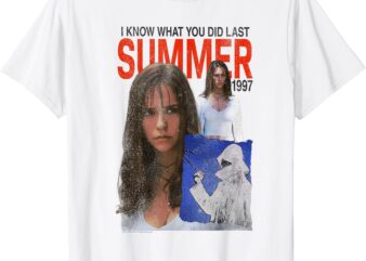 I Know What You Did Last Summer Poster Collage Retro Horror T-Shirt