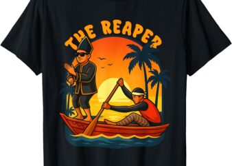 Indonesian Boat Racing Kid Viral Reaper Aura Farming Pacu T-Shirt