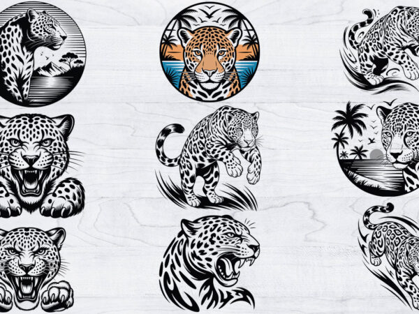 Jaguar svg, jungle wildlife vector art, animal svg, safari animal head svg Jaguar svg, jungle wildlife vector art, animal svg, safari animal head svg