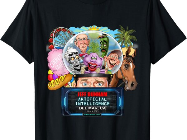 Jeff dunham del mar, ca (2025) t-shirt