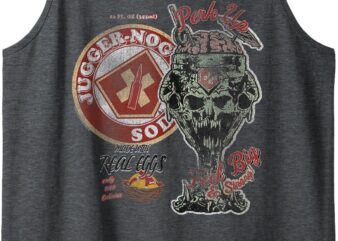 Jugger-Nog Soda Collage Video Game Tank Top