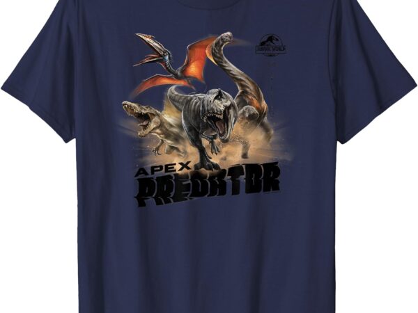 Jurassic world rebirth apex predators charging t-shirt