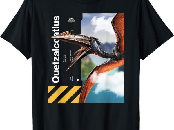 Jurassic world rebirth quetzalcoatlus covert mission t-shirt