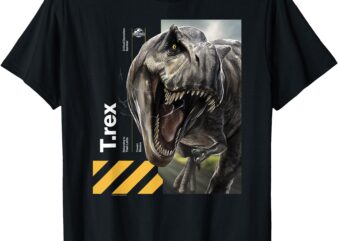 Jurassic World Rebirth Tyrannosaurus Covert Mission T-Shirt