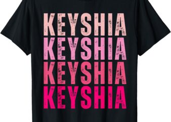 Keyshia Personalized Name I Love Keyshia Vintage T-Shirt