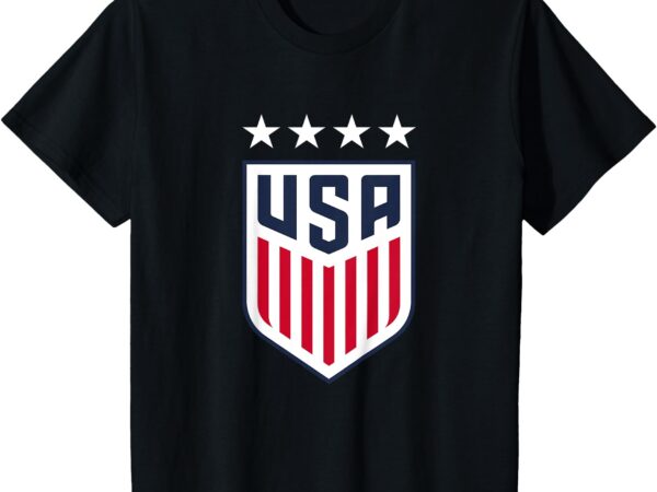 Kids officially licensed usa soccer u.s. soccer gear, usa crest t-shirt
