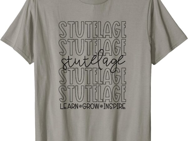 Learn grow inspire t-shirt