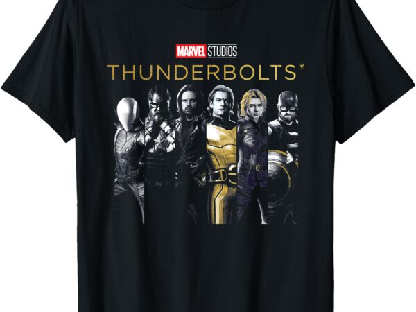 Marvel thunderbolts & sentry vintage panels t-shirt