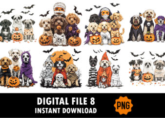 Dog Halloween Just a Spooky Paw Png