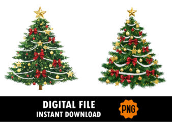 christmas tree with gifts
