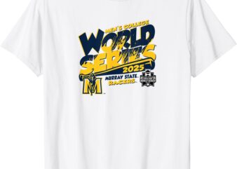 Murray State Racers MCWS 2025 College World Series White T-Shirt