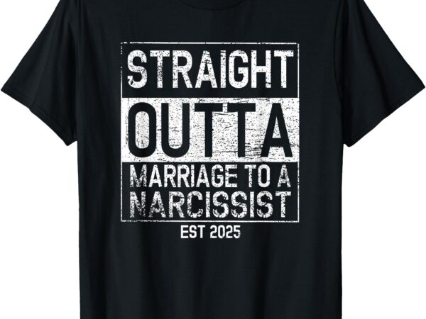 Narcissist divorce party 2025 survivor t-shirt