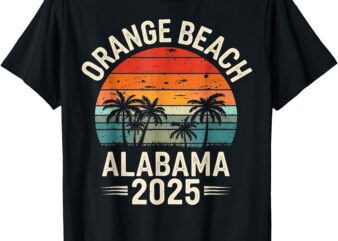 Orange Beach Alabama 2025 Family Trip Friends Group Vacation T-Shirt
