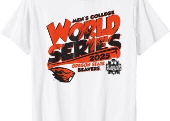 Oregon State Beavers MCWS 2025 College World Series Baseball T-Shirt