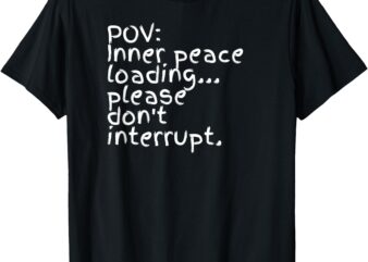 “POV_ Pure Positivity” – Wearable Vibes for the Soul T-Shirt