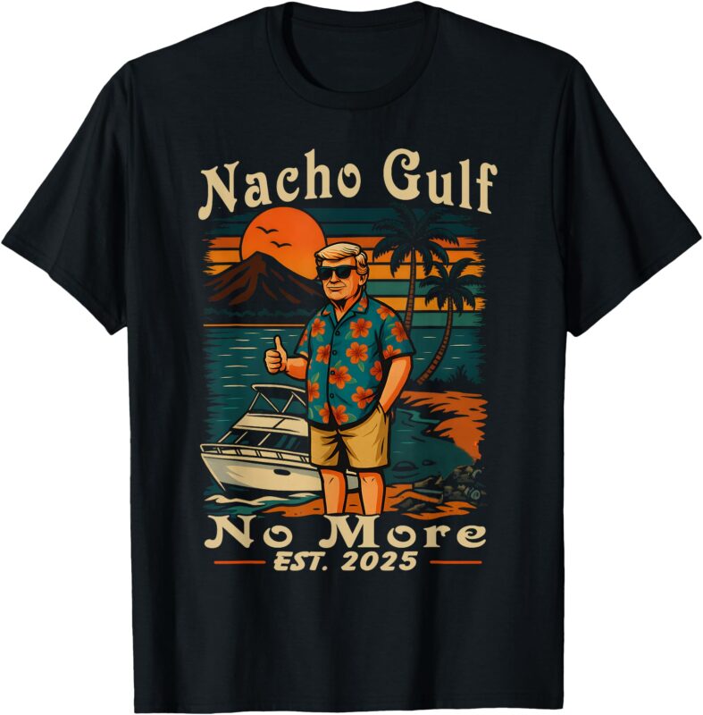 Patriotic Beach Retro T-Shirt