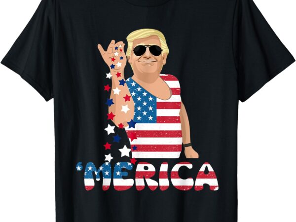 Patriotic trump 4th of july america freedom independence day t-shirt