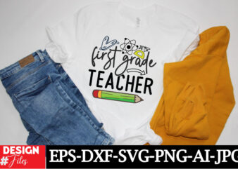 First Grade Teacher T-shirt Design, Welcome Back To School PNG, Retro Back To School Png, Back To School shirt Png, First day of school Png,