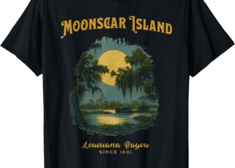 Retro Cartoon Halloween Zombie Island T-Shirt