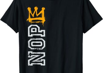 Retro No Kings Nope Protest Sign Shirt For Men Women T-Shirt