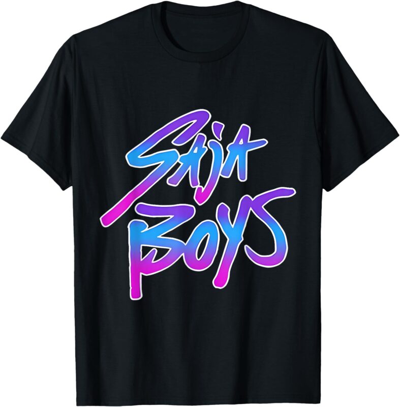Retro Saja First Name Vintage Boys Gifts for Men Women T-Shirt