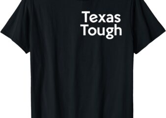 Retro Texas Tough When You Go Through Deep Waters (2sides) T-Shirt