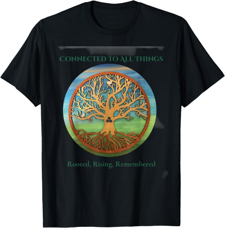 Sacred Tree of Life _ Connected to All Things T-Shirt