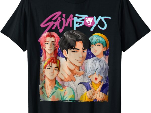 Saja boys bootleg style officially licensed t-shirt