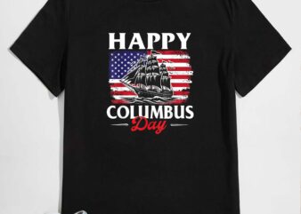 Happy Columbus Day – Christopher Columbus Italian T-Shirt design
