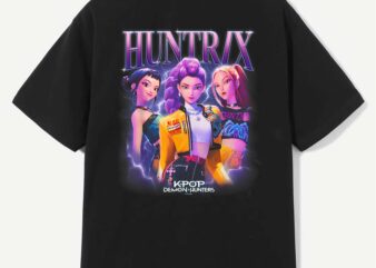 Huntrix Heartthrob Officially Licensed T-Shirt design