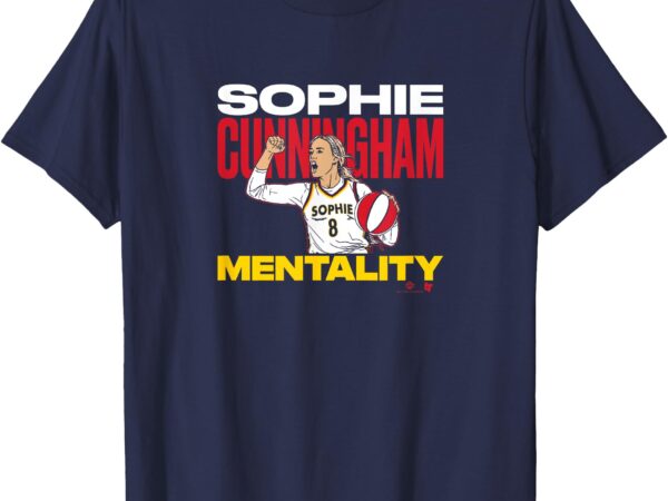 Sophie cunningham – mentality – indiana women’s basketball t-shirt